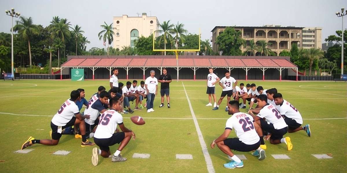 Indian NFL Supreme Community Event Indian NFL Supreme community event in Mumbai with players gathered for a tournament